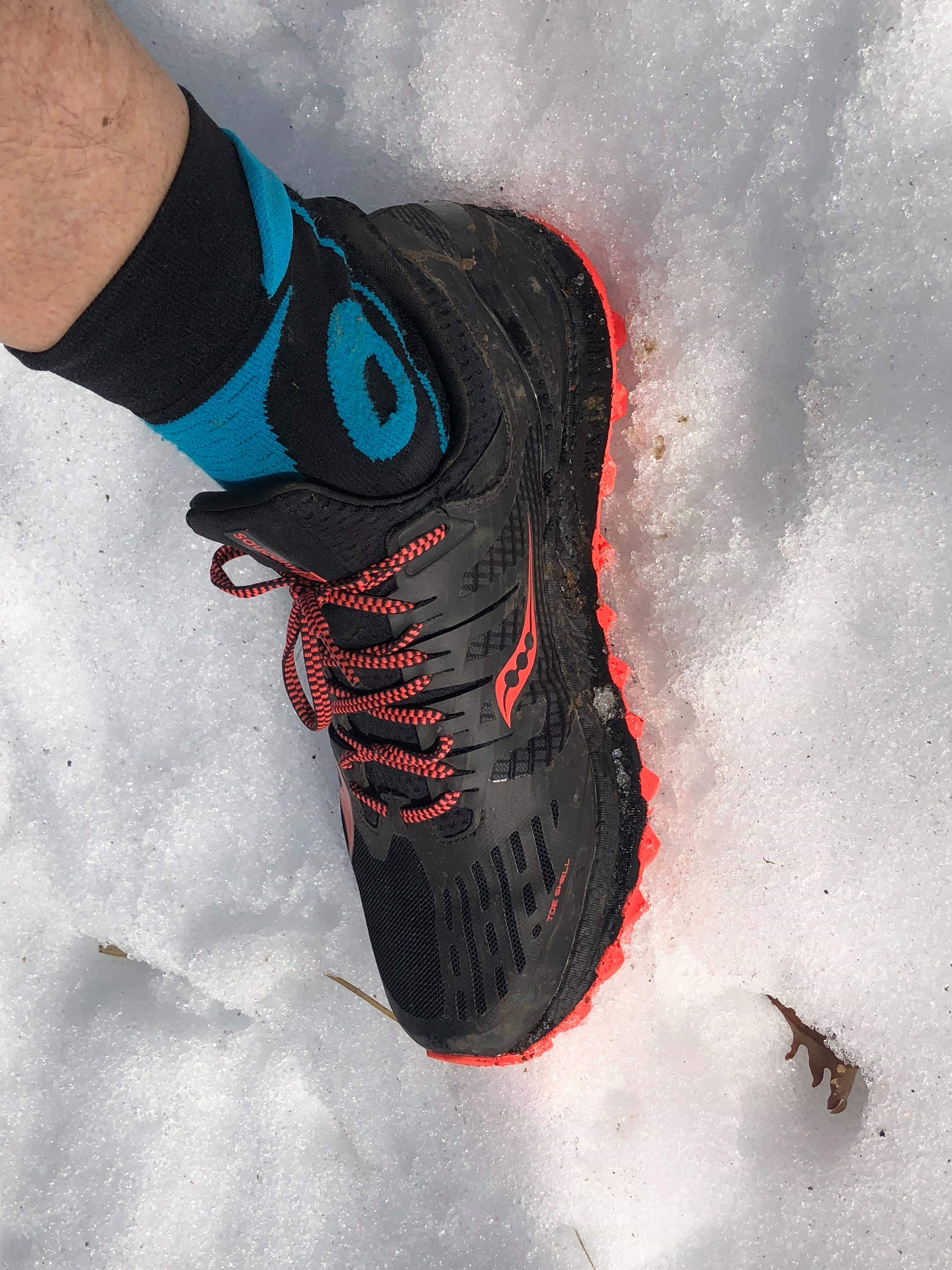 test chaussure trail saucony